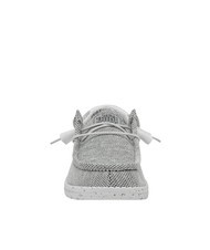 HEY DUDE WALLY SOX Mocassini calzata easy-on stone white - Scarpe Uomo - 3