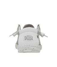 HEY DUDE WALLY SOX Mocassini calzata easy-on stone white - Scarpe Uomo - 4