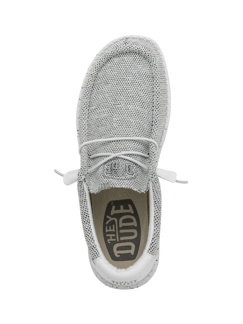 WALLY SOX Mocassini calzata easy-on stone white - Scarpe Uomo