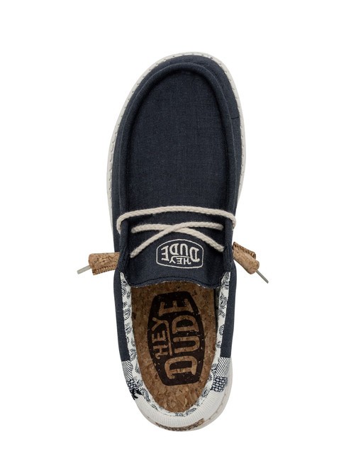 WALLY BREAK STITCH Scarpa mocassino navy - Scarpe Uomo