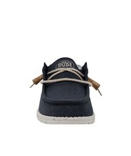 HEY DUDE WALLY BREAK STITCH Scarpa mocassino navy - Scarpe Uomo - 3