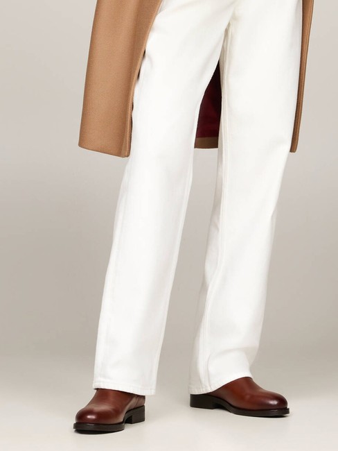 STUD LOW CHELSEA Stivaletto in pelle cognac brown - Scarpe Donna