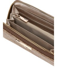 GUESS LAUREL 4G Portafoglio Zip Around Medio LATTE LOGO - Portafogli Donna - 2