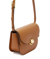 FURLA SFERA Borsa in pelle con flap a tracolla brandy - Borse Donna - 3