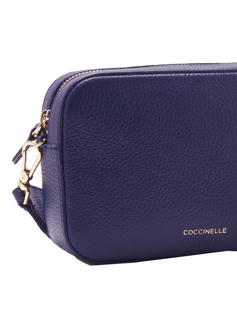 TEBE Borsa a tracolla in pelle martellata royal blue - Borse Donna