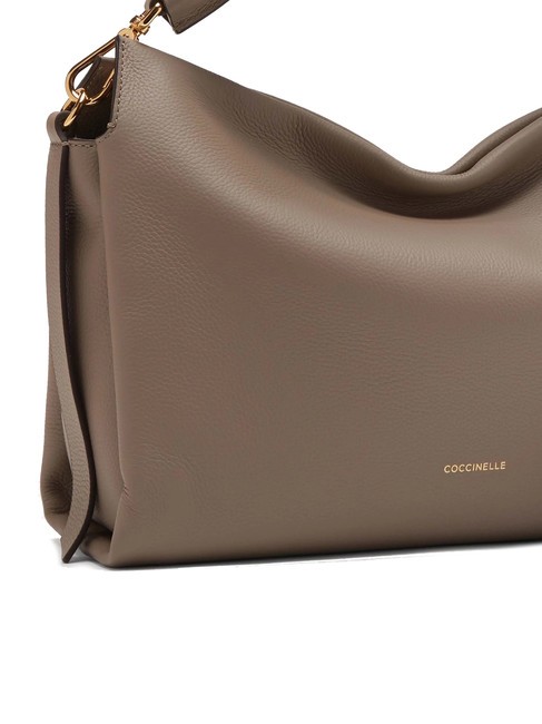 BOHEME GRANA DOUBLE Borsa in pelle martellata con tracolla warm t./rosette - Borse Donna