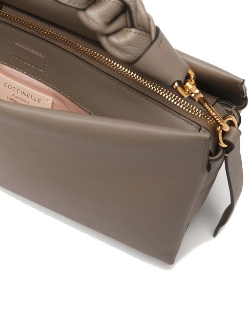 BOHEME GRANA DOUBLE Borsa in pelle martellata con tracolla warm t./rosette - Borse Donna