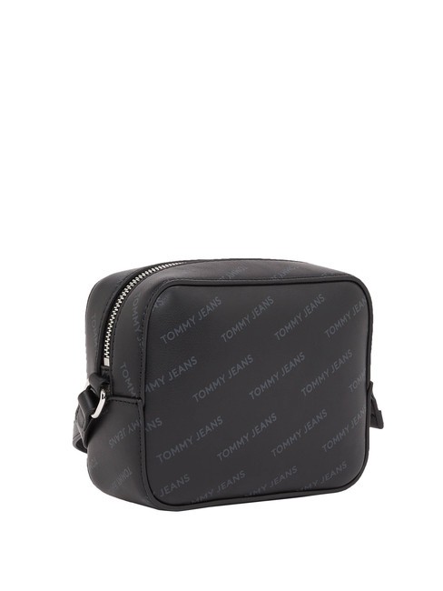 TOMMY JEANS ESS MUST  Mini Camera Bag a tracolla black allover - Borse Donna
