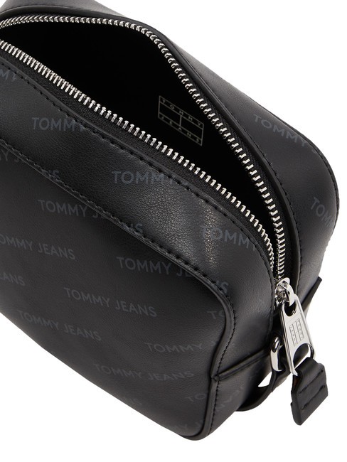 TOMMY JEANS ESS MUST  Mini Camera Bag a tracolla black allover - Borse Donna