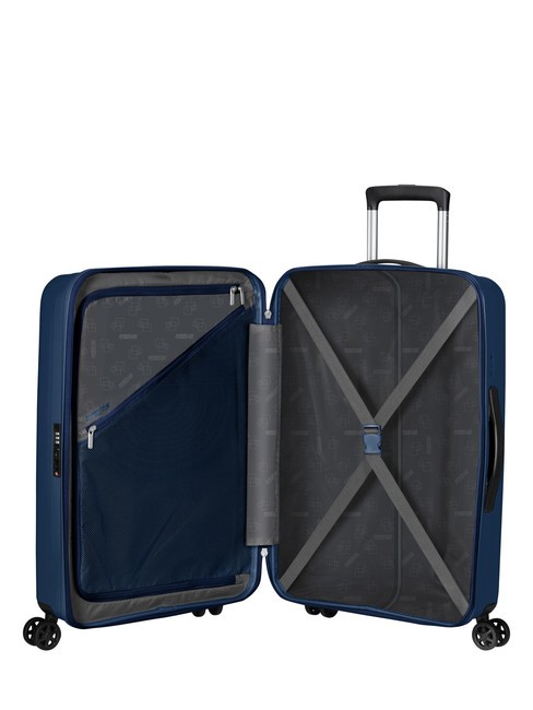 REJOY Trolley misura media BLU NAVY - Trolley Rigidi