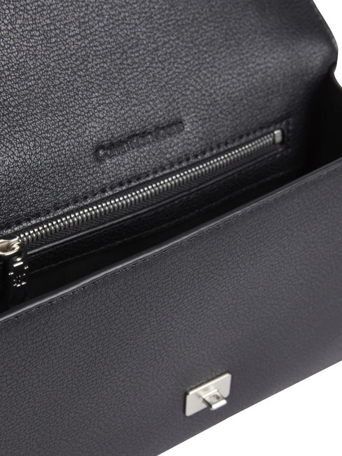 CK JEANS FORGED LOCK  Mini Bag a tracolla pvh black - Borse Donna