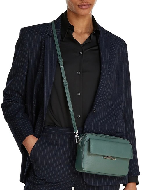 LINEAR Mini Bag a tracolla palm green - Borse Donna