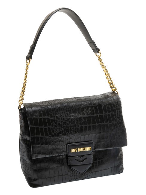 CROCO Borsa a spalla Nero - Borse Donna