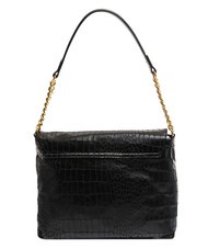 LOVE MOSCHINO CROCO Borsa a spalla Nero - Borse Donna - 3