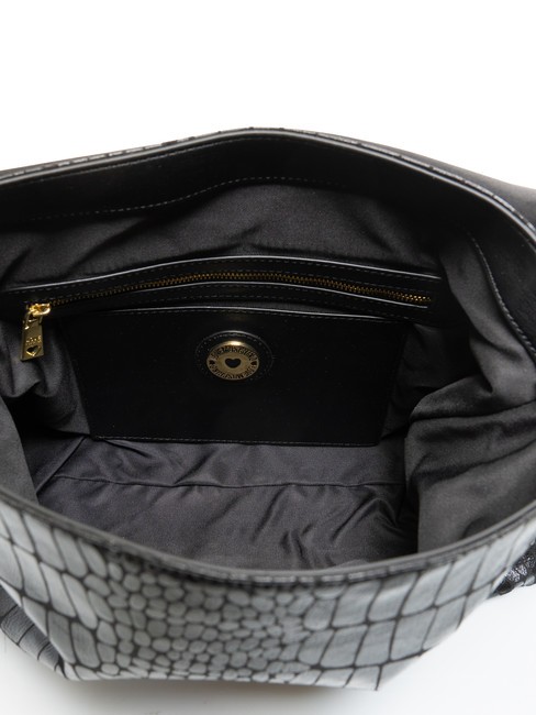 CROCO Borsa a spalla Nero - Borse Donna