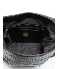 LOVE MOSCHINO CROCO Borsa a spalla Nero - Borse Donna - 5