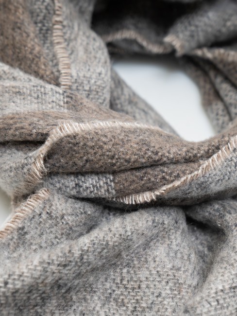 1C Sciarpa sfrangiata NATURALE - Sciarpe