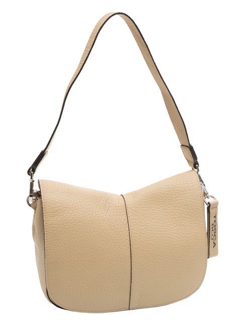 SIERRA Borsa in pelle con tracolla BEIGE - Borse Donna