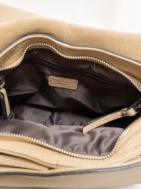 SIERRA Borsa in pelle con tracolla BEIGE - Borse Donna