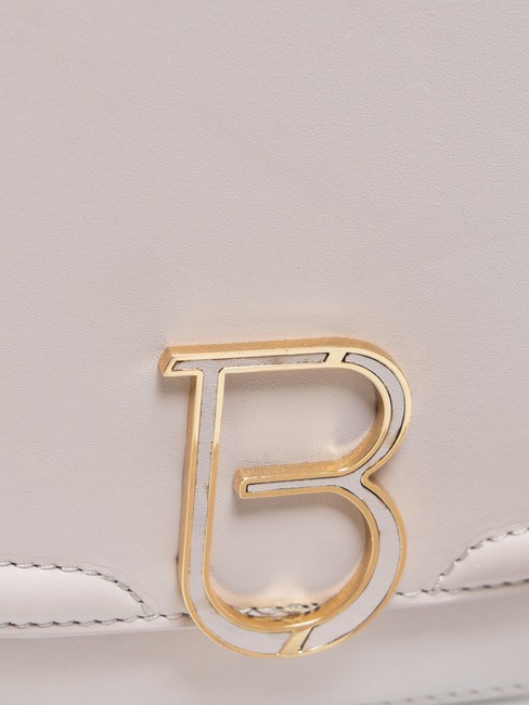 VERBIER Borsa a tracolla in pelle con patta GHIACCIO - Borse Donna