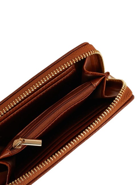 BEA Portafoglio piccolo zip around tan - Portafogli Donna