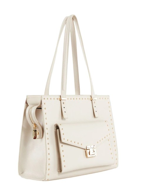 CAMILLA Borsa shopper con borchiette GHIACCIO - Borse Donna