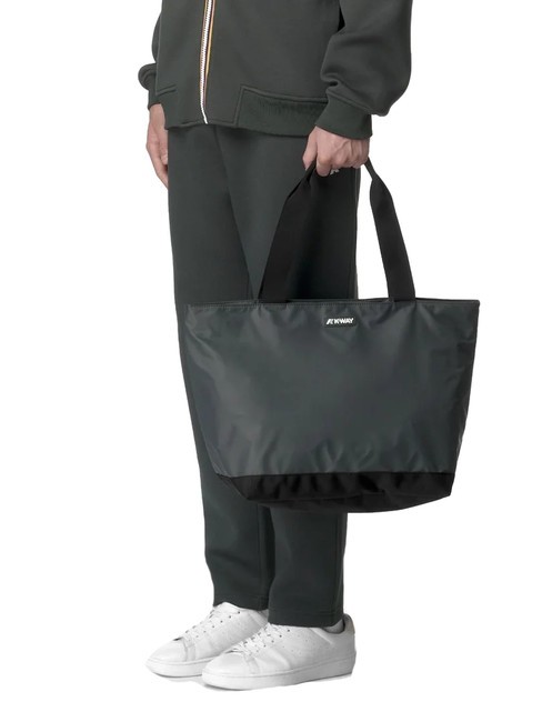 CLERE Borsa tote a spalla green blackish - Borse Donna