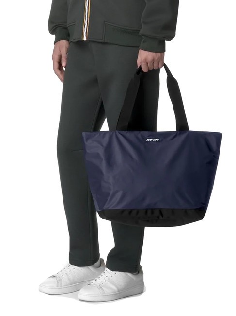 CLERE Borsa tote a spalla blue depth - Borse Donna