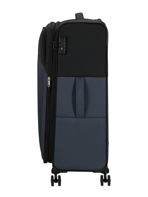 DARING DASH Trolley grande espandibile black/grey - Trolley Semirigidi