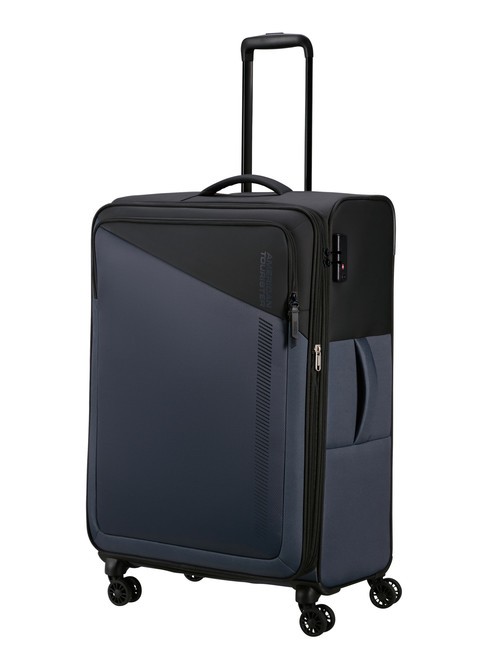 DARING DASH Trolley grande espandibile black/grey - Trolley Semirigidi