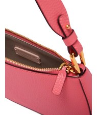 COCCINELLE MERVEILLE Borsa a spalla in pelle martellata hyper pink - Borse Donna - 4
