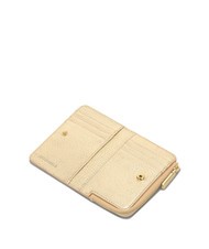 COCCINELLE METALLIC SOFT Leather card holder golden - Portafogli Donna - 2