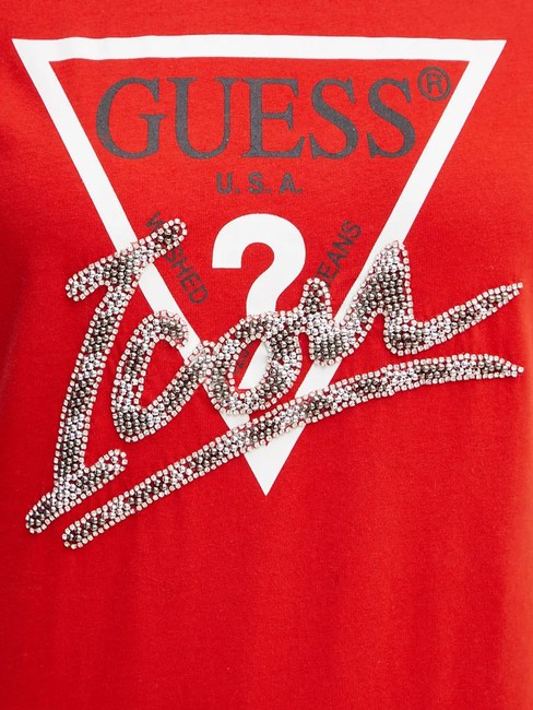 SS CN ICON  T-Shirt in cotone delicious red - T-shirt e Top Donna