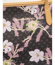 ROCCOBAROCCO FLOWER MARKET Shopper a spalla black - Borse Donna - 3