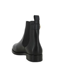 TOMMY HILFIGER STUD LOW CHELSEA Stivaletto in pelle NERO - Scarpe Donna - 4