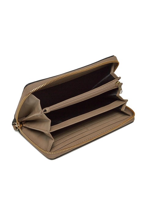 A|X Portafoglio grande zip around dark pisco - Portafogli Donna