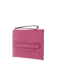 THE BRIDGE LUCREZIA Pochette con polsierina in pelle lipstick abb. oro - Borse Donna - 2