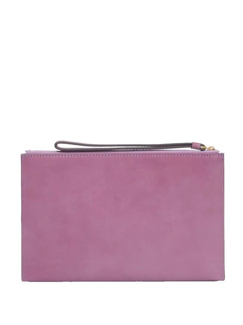 LUCREZIA Pochette in pelle malva abb.oro - Borse Donna