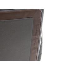 PIQUADRO X1 Zaino porta PC 13", in pelle blu/marrone - Zaini da lavoro porta PC - 4