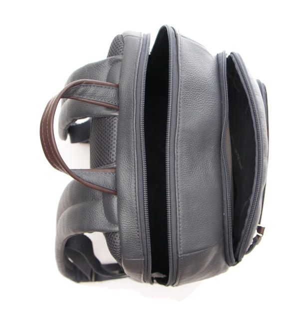 X1 Zaino porta PC 13", in pelle blu/marrone - Zaini da lavoro porta PC