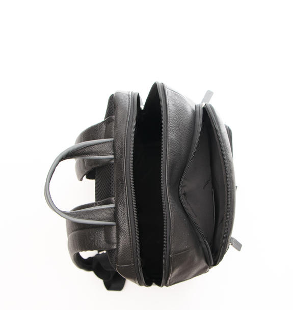 X1 Zaino porta PC 13", in pelle nero/grigio - Zaini da lavoro porta PC