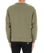 NORTH SAILS BASIC Felpa in cotone con lettering logo dusty olive - Felpe Uomo - 2