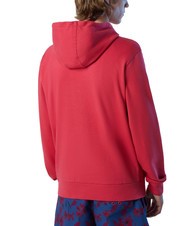 NORTH SAILS BASIC Felpa stampa logo con cappuccio watermelon - Felpe Uomo - 2