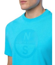 NORTH SAILS BASIC T-shirt in cotone stampa logo acquarius - T-shirt Uomo - 3