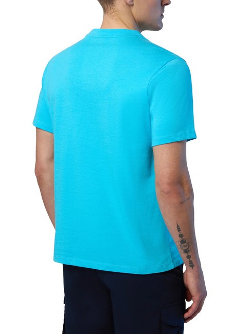 BASIC T-shirt in cotone stampa logo acquarius - T-shirt Uomo