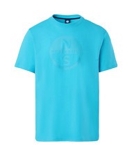 NORTH SAILS BASIC T-shirt in cotone stampa logo acquarius - T-shirt Uomo - 4
