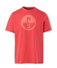 NORTH SAILS BASIC T-shirt in cotone stampa logo watermelon - T-shirt Uomo - 3