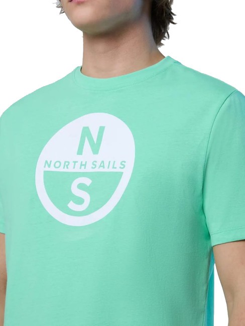 BASIC T-shirt in cotone stampa logo spring bud - T-shirt Uomo