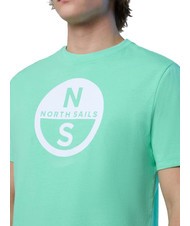 NORTH SAILS BASIC T-shirt in cotone stampa logo spring bud - T-shirt Uomo - 3