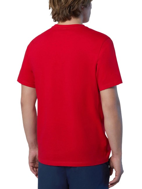 BOLLO T-shirt in cotone red - T-shirt Uomo
